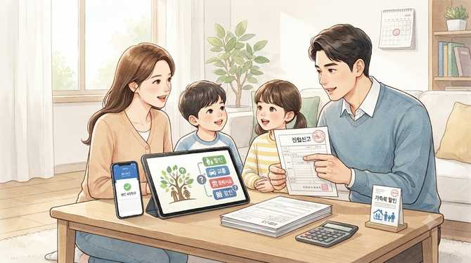 전입신고 후 가족 할인은 누가 받을 수 있을까?