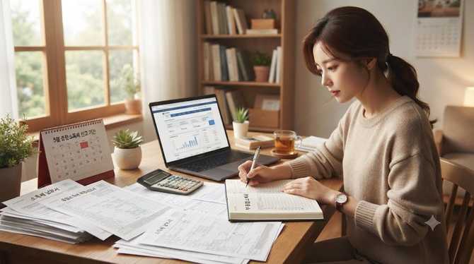 무직자 부업 수익 세금 신고 시기는 언제?