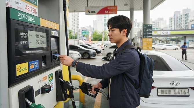 주유소 할인과 카드적용 중복 사용 시 실제 금액은?