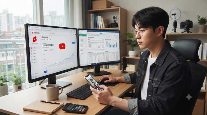 유튜브 쇼츠 부업, 매출 100만 넘으면 세금은?