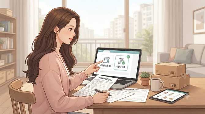전업주부가온라인주문대행부업을시작하면사업자등록이필요한가요?