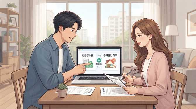 전입신고를 하면 현금영수증과 주거할인 혜택을 중복 받을 수 있을까?