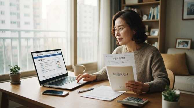 무직자도주거급여소득산정은어떻게되나요?