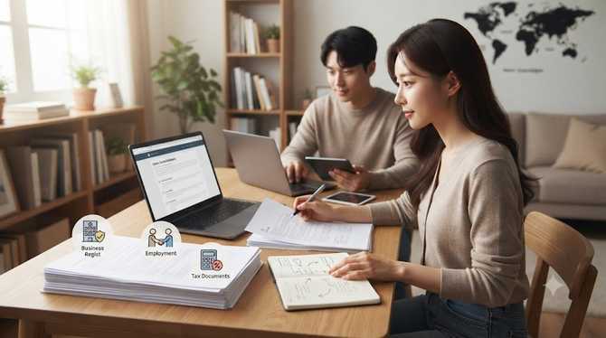 맞벌이 직장인이 부업으로 온라인 강의 시작 시 필요한 서류는?