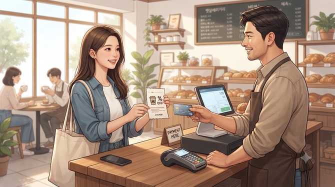 자영업자 할인쿠폰과 카드할인 중복은 가능할까?