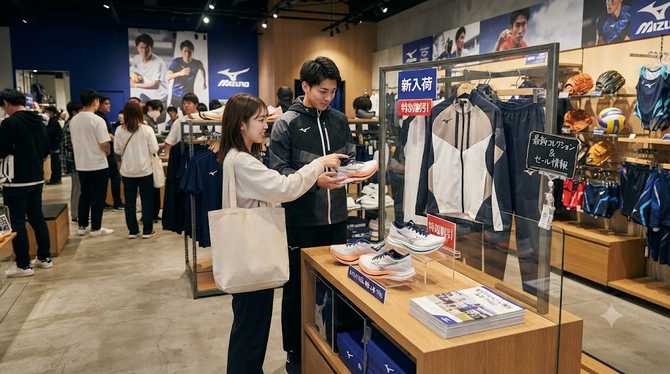 후쿠오카 미즈노 매장 최신 입고 상품과 할인 정보