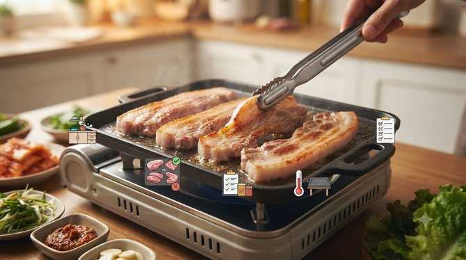 맛있는삼겹살 집에서 쉽게 즐기는 최고의 비법