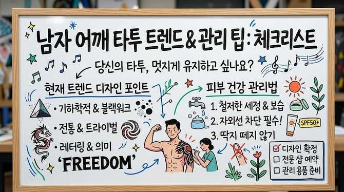 남자어깨타투 트렌드와 관리 팁으로 지금 바로 시작하는 체크리스트