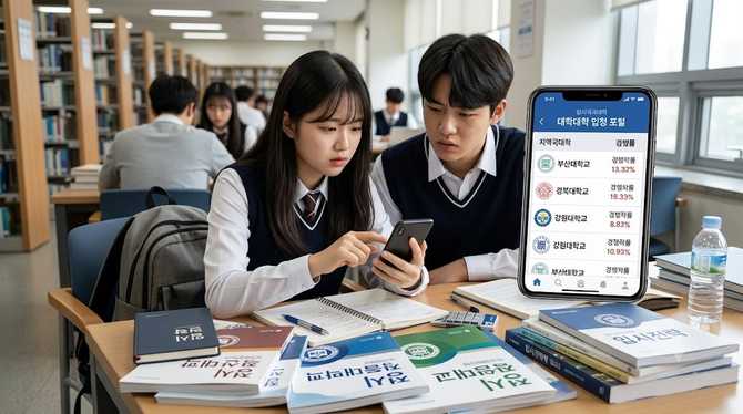 지방거점국립대 정시 경쟁률 최고치와 입시 변화 전망