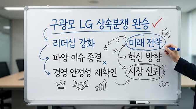 구광모 LG 상속분쟁 완승으로 리더십 강화, 파양 이슈 종결
