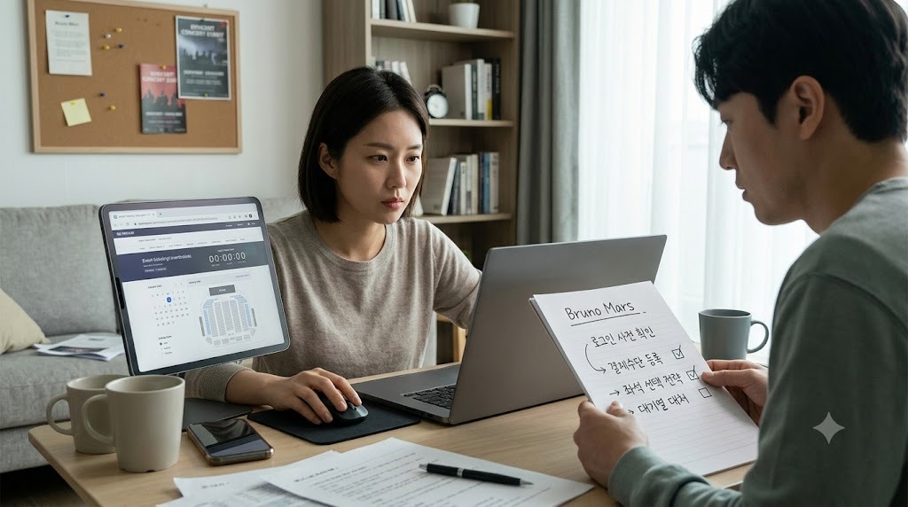 브루노 마스 내한공연 추가 예매 성공 전략 안내